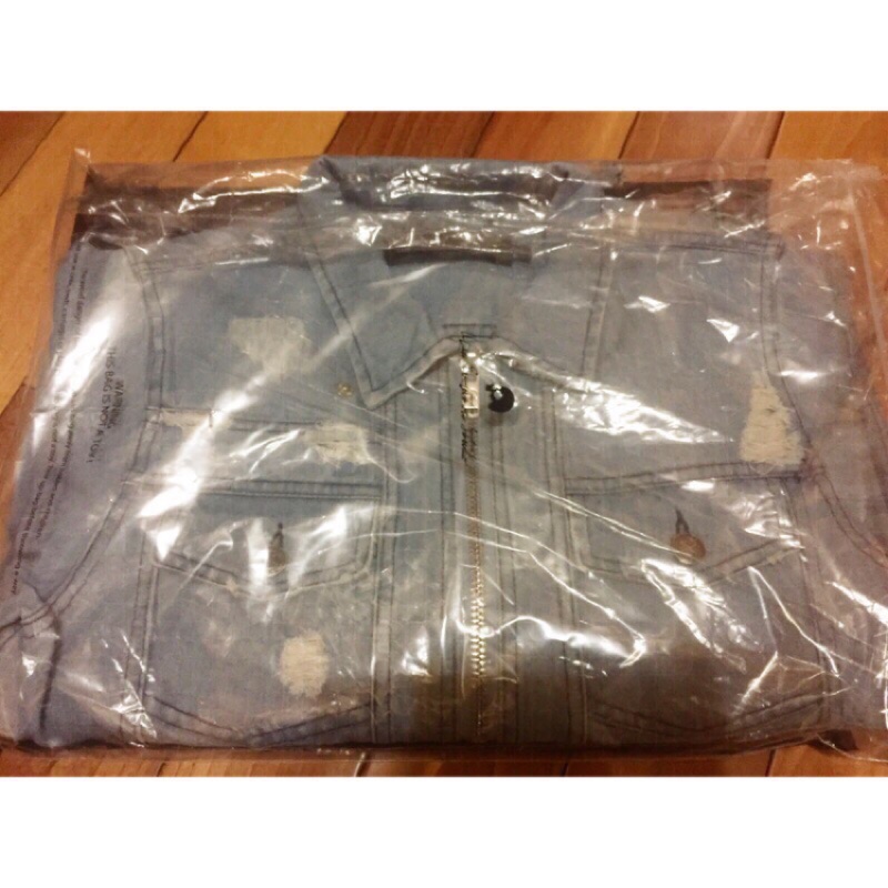 ［全新S號］AES 8th-Bandage Denim Jacket(可交流M號)