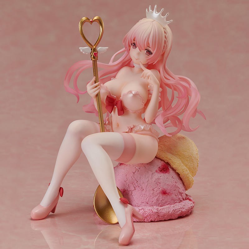 ♛半糖♛ 全新現貨 代理版 BINDing Tasting girl 冰淇淋少女 草莓牛奶 1/8 草莓冰淇淋 pvc