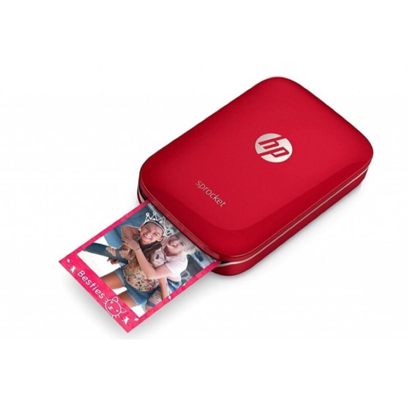 HP Sprocket 口袋相印機 精裝版(艷夏紅)