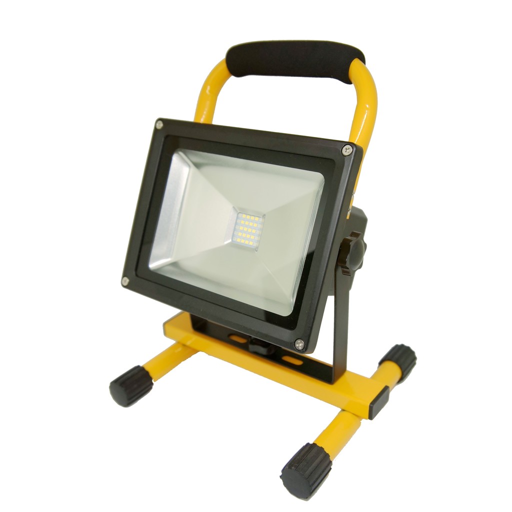 LED手提工作燈 30W 高亮度 白光  充電式 車充 工作燈 照明燈 探照燈  投射燈 露營燈 破盤價