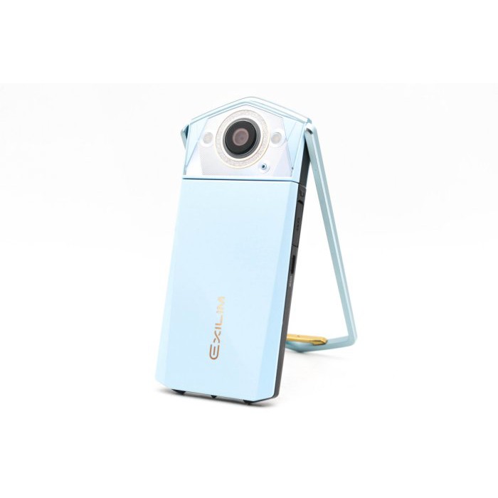【高雄青蘋果3C】Casio TR80 TR-80 藍 自拍神器 二手 數位相機 公司貨 #41414