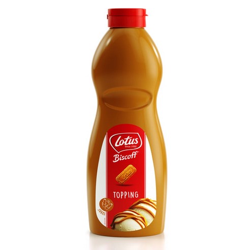 [Lotus] Biscoff Lotus Topping Sauce 1kg 抹醬 咖啡店 麵包店 冰淇淋