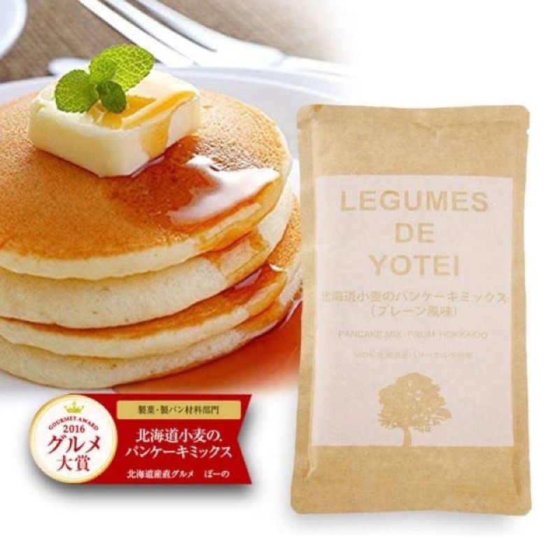 【北海道LEGUMES DE YOTEI】 無添加小麥鬆餅粉180g