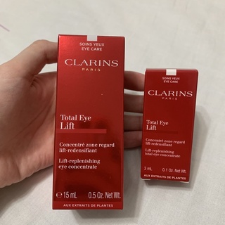 Clarins 克蘭詩全效緊緻眼霜 賽車眼霜（15ml+3ml）全新正品