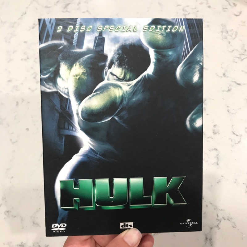 近全新正版DVD 綠巨人浩克 Hulk 雙碟精裝版 李安導演 艾瑞克巴納 珍妮佛康娜莉
