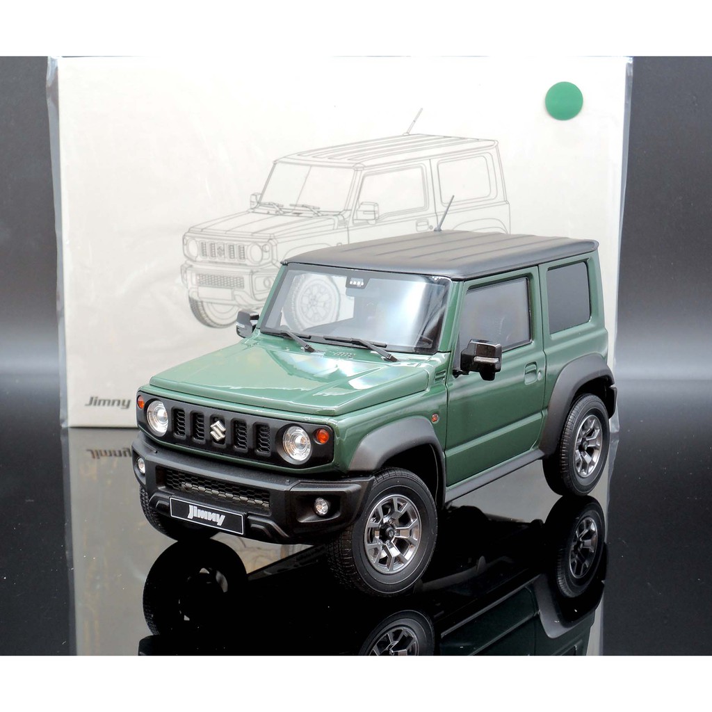 【M.A.S.H】現貨特價 LCD 1/18 Suzuki Jimny Sierra 左駕軍綠 傳動軸可連動