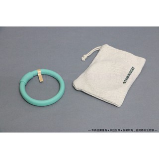 星巴克STARBUCKS 星手環吸管 環保吸管 矽膠 綠色