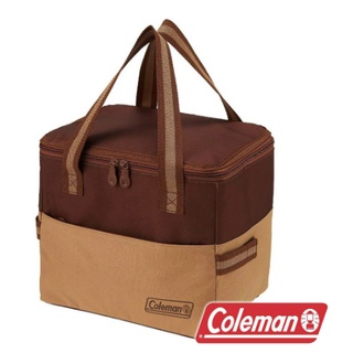 【美國Coleman】保冷袋10L/20L-核桃黃CM38946/CM38948 戶外.行動冰箱.露營.野餐.保鮮.保