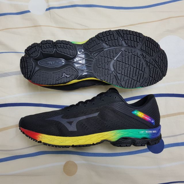 【新賣家 特價中】美津濃 MIZUNO WAVE SHADOW 3 男慢跑鞋 【大阪馬拉松紀念款】J1GC199310