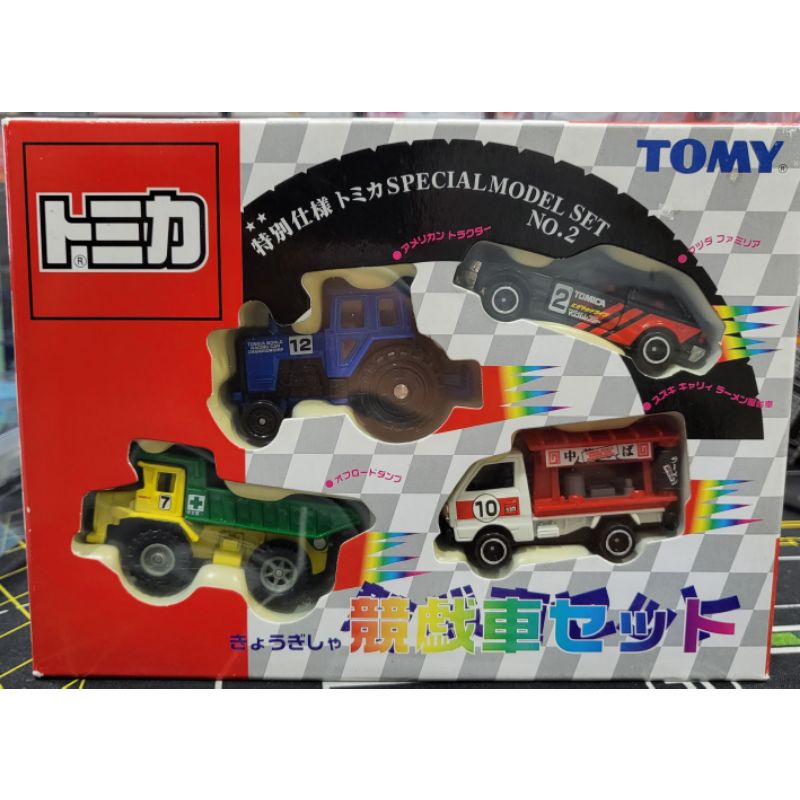 tomica set 盒組 競戲車 屋台 拉麵車 砂石車 競戯車 特別仕様 屋台車