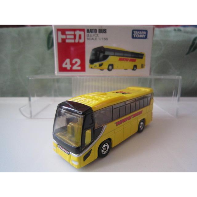 7-11運費依蝦皮規定TOMY 42 tomica 42 HATO BUS 日本東京哈都黃色巴士 公車 遊覽車 絕版