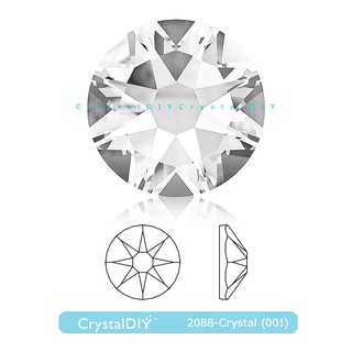奧地利SW水晶#2088水晶001平底石SS12(3mm)~SS48(11mm)指甲彩繪、水晶指甲、手機貼鑽