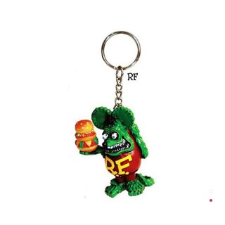 正版 漢堡鼠 Ratfink RF Rat fink 芬克老鼠 漢堡老鼠 吊飾 鑰匙圈