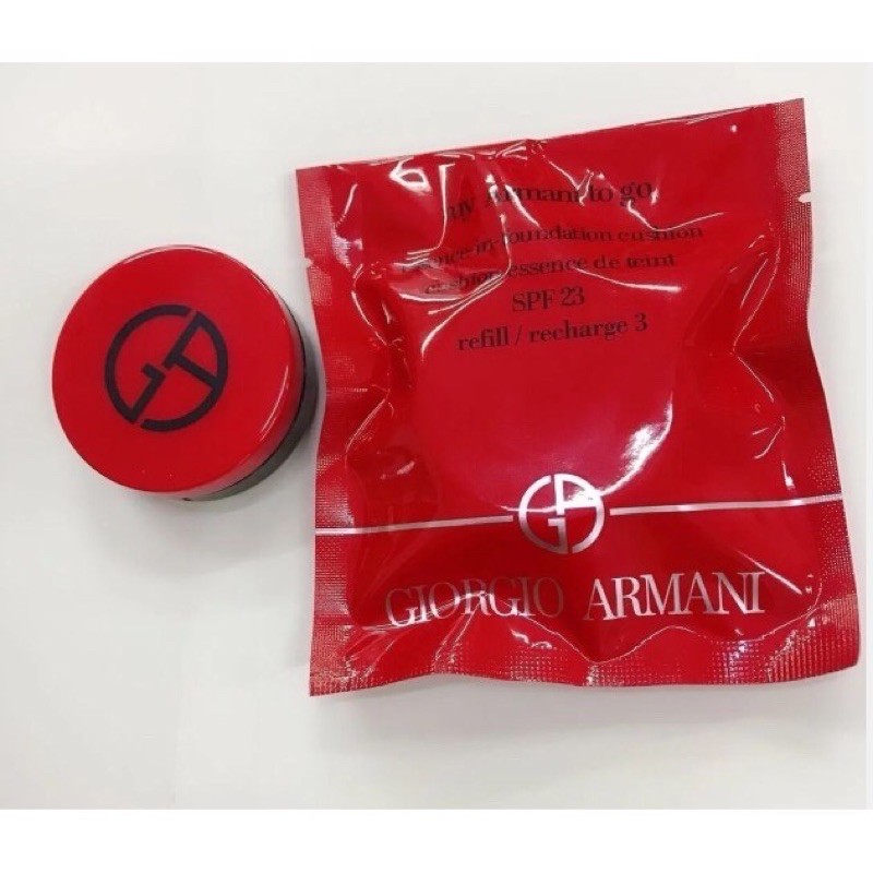 現貨 GIORGIO ARMANI 訂製絲光精華氣墊粉餅豪華版#2 #3 迷你氣墊 小樣隨身盒