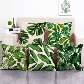 熱帶植物系列抱枕套 枕套沙發靠墊 家居裝飾 抱枕 靠墊套
