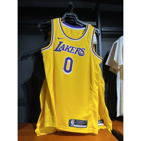 【lujiu_shop】Nike NBA LAKERS 湖人隊 WESTBROOK 主場黃 球衣 CW3669-751