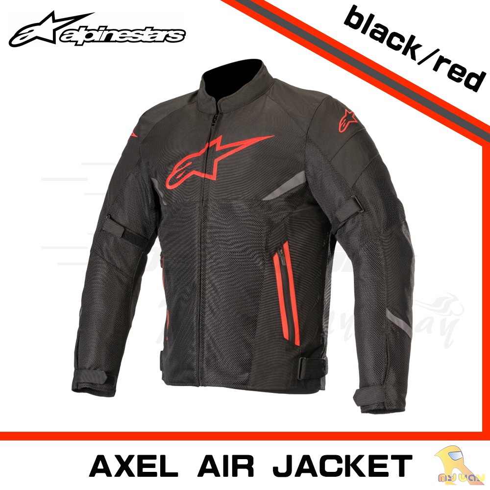 任我行騎士部品 Alpinestars AXEL AIR JACKET 防摔衣 夏季 透氣 防摔 A星 亞洲版型 黑紅