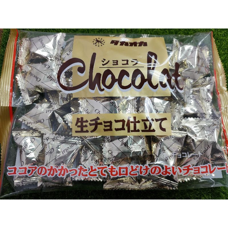 #現貨 日本高岡 黑可可生巧克力 172克