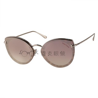【LOOK路克眼鏡】TOM FORD 太陽眼鏡 Jess 金屬鏡腳 TF683 55Z