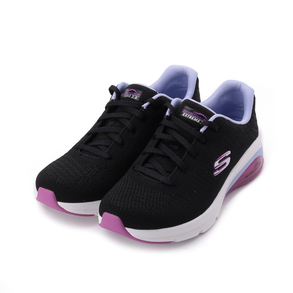 SKECHERS SKECH-AIR EXTREME 2.0 綁帶運動鞋 黑 149645BKLV 女鞋