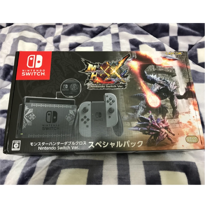 現貨 Nintendo Switch 魔物獵人xx同捆機 日規 蝦皮購物