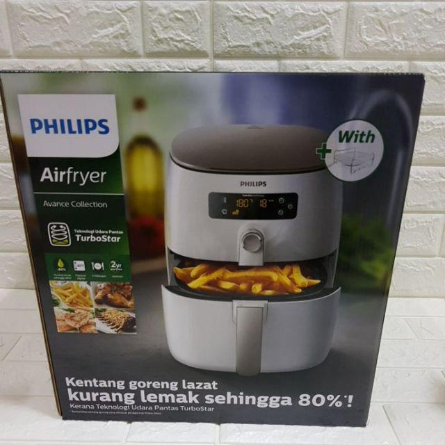 現貨不用等 飛利浦新一代turbostar健康氣炸鍋hd9642 蝦皮購物