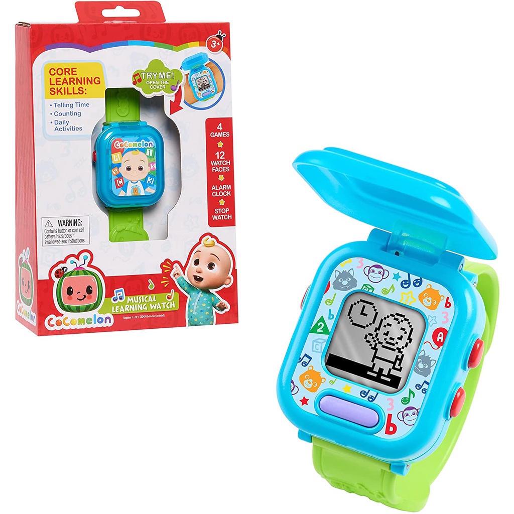 預購🚀美國正貨🚀美國專櫃 CoComelon 卡通 兒童學習機 手錶玩具 手錶 遊戲機