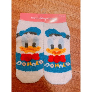 東京迪士尼購入 全新現貨 迪士尼 唐老鴨 保暖襪