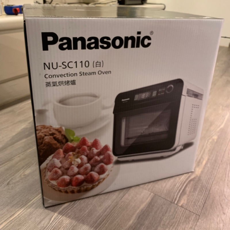 賣出     全新未拆封【國際牌Panasonic】15L蒸氣烘烤爐 NU-SC110