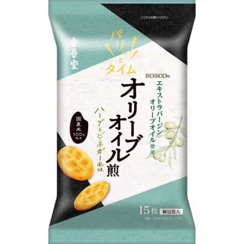 日本 金吾堂 香蒜鹽風味仙貝