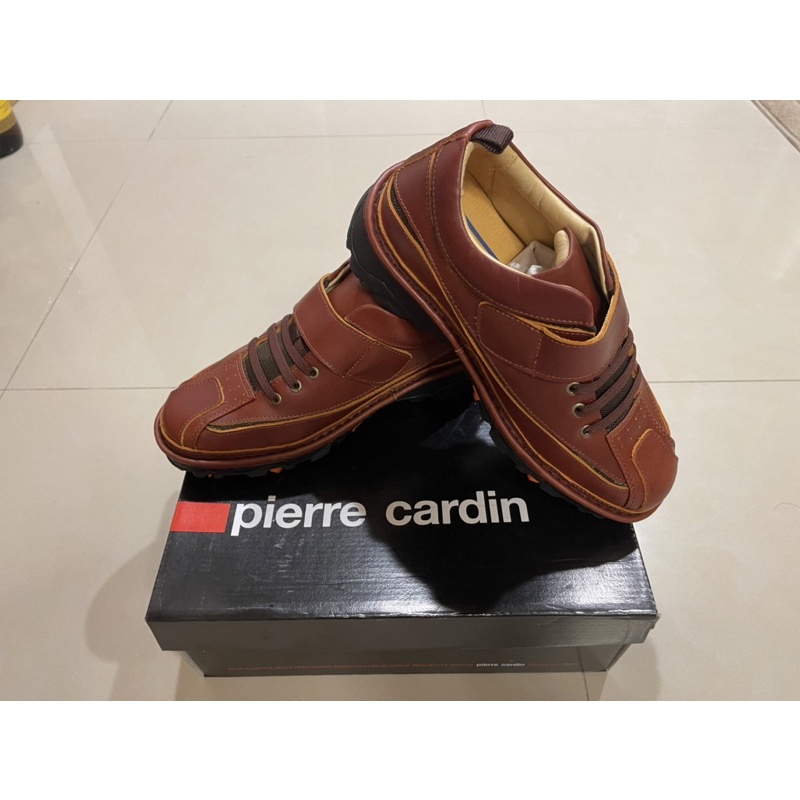 全新正版皮爾卡登 Pierre Cardin舒適皮鞋（經典皮革色）休閒鞋