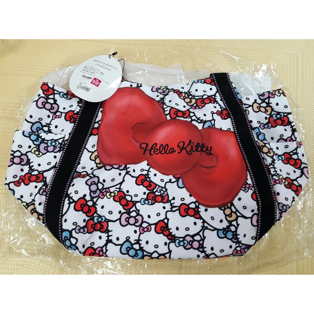 新上市 凱蒂貓 Hello Kitty X Dearisimo 帆布肩揹包 托特包 帆布包 手提包