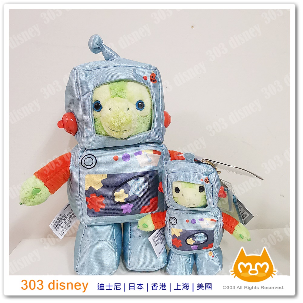 上海迪士尼樂園 2020 萬聖節 機器人 歐嚕 OLU 吊飾 玩偶【disney 代購】