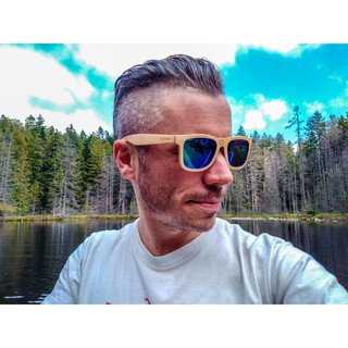 Maple ílios 1🔥Bamboo Sunglasses 竹製 墨鏡 環保 竹子