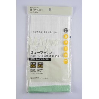日本製mju-func®妙屋房銀纖維抗菌．清潔．除臭廚房專用抹布(綠)MF-102G