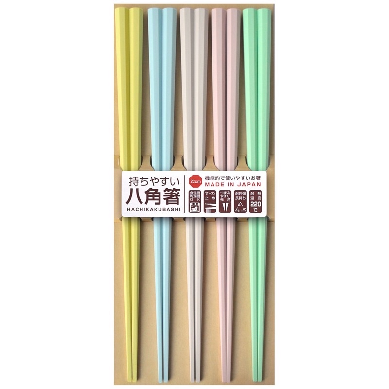 日本Sunlife日本製熱銷 高耐熱PBT樹脂六角筷 八角筷 防滑好夾輕量耐高溫 /日本製筷子 /日本筷子