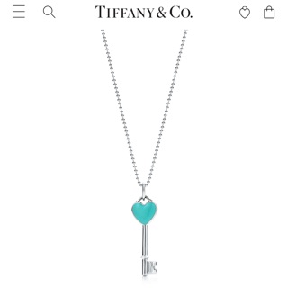 Tiffany & Co. 經典鑰匙銀項鍊