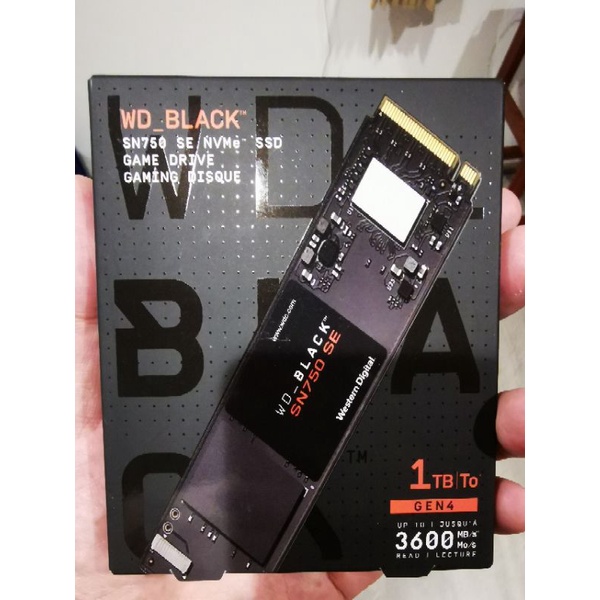 WD Black SN750 SE SSD 1TB