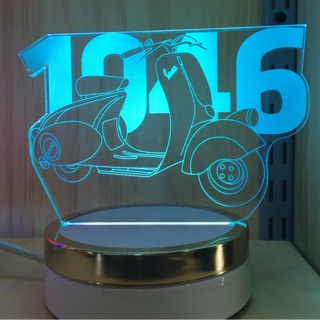 1946 Vespa 偉士牌 造型燈 床頭燈 夜燈 裝飾