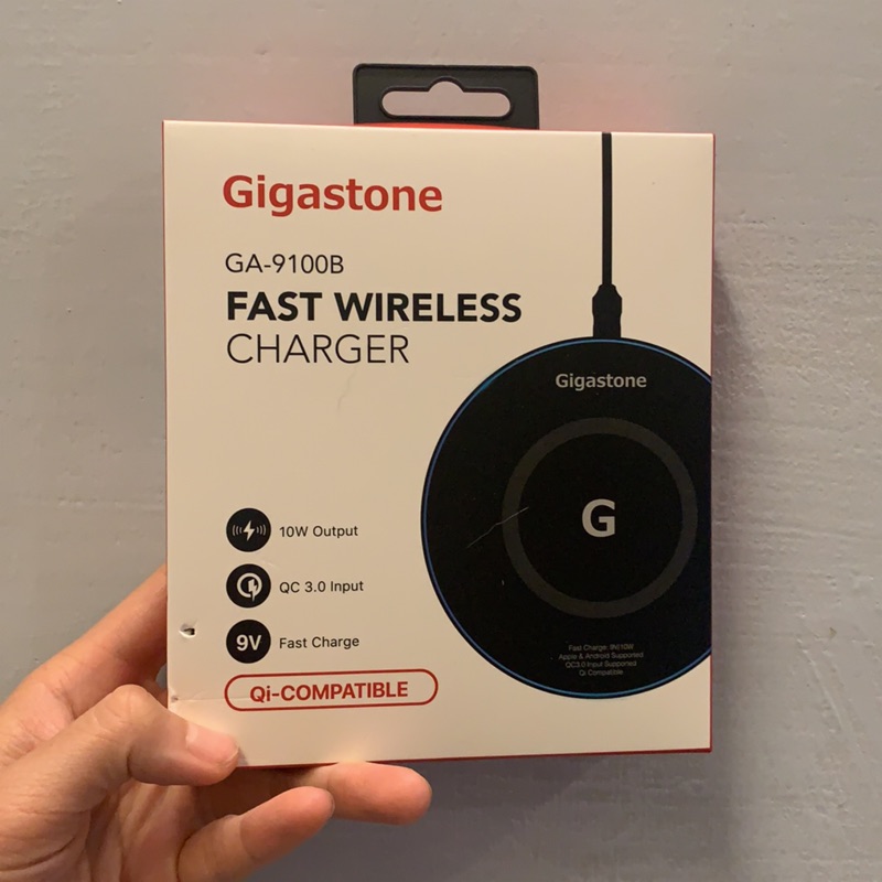 Gigastone  無線快充充電盤 支援Qi快充