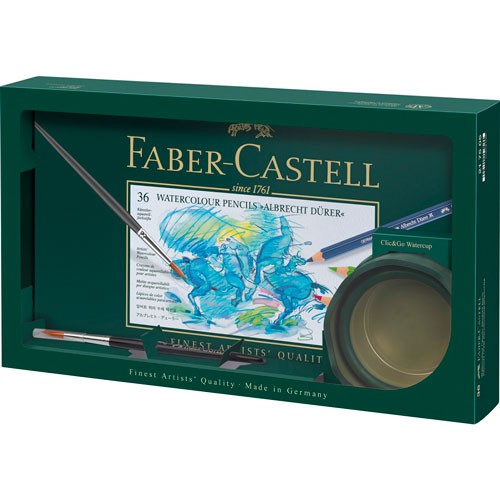 德國輝柏FABER-CASTELL 217505 藝術家頂級36色水性色鉛筆禮盒組