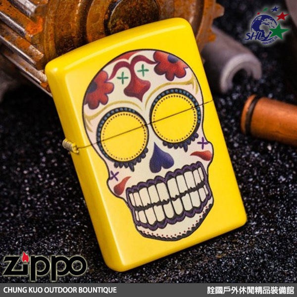 ZIPPO 美系經典打火機 - Funky skull 骷髏小丑 / NO.24894 (ZP007) 【詮國】