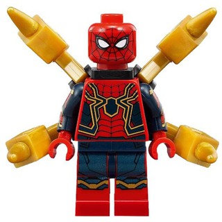 LEGO 樂高 76108 鋼鐵蜘蛛人 裝備配件齊全 單人偶 全新品, 復仇者聯盟3 至聖所大戰