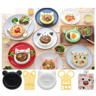 日本進口 大嘴 動物 飯模 飯糰 咖哩飯 裝飾 模具 模型 壓模 青蛙 貓咪 熊貓 飯容器 ㊣老爹正品㊣