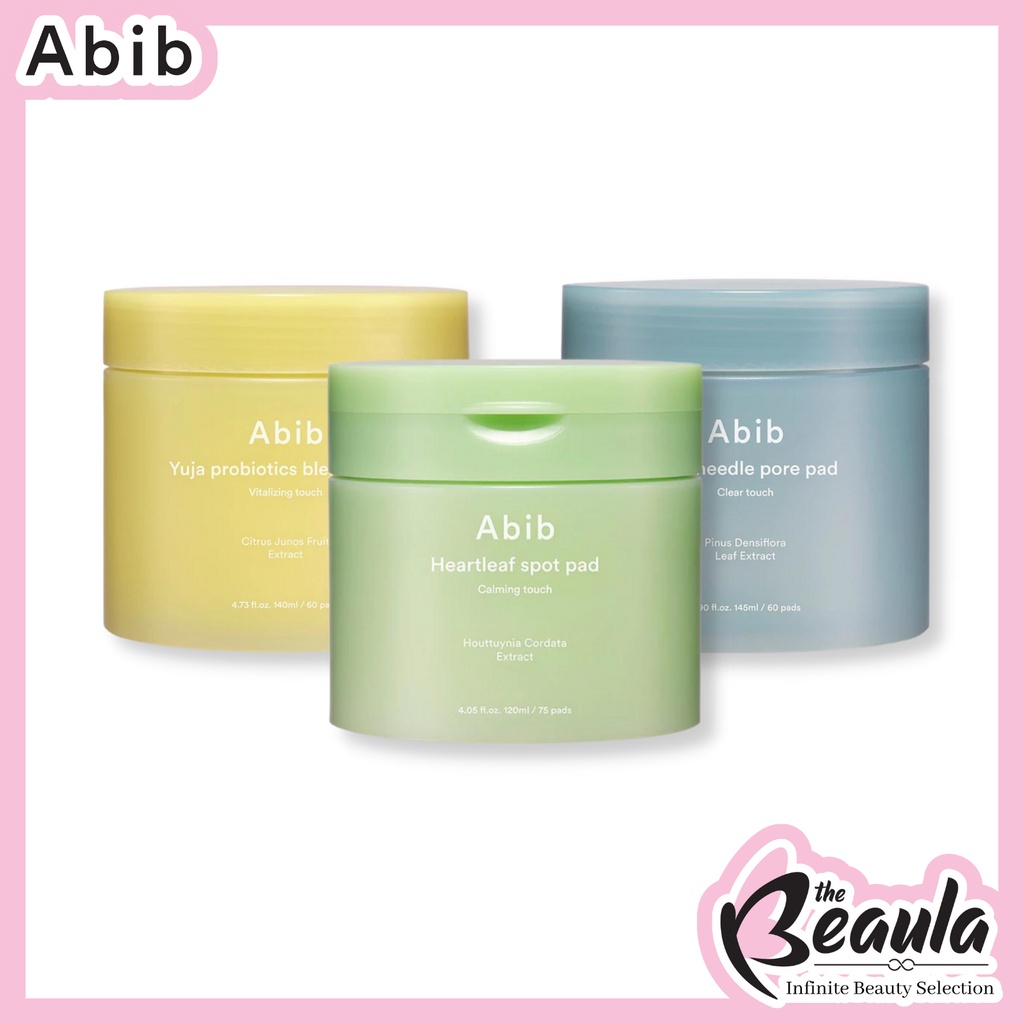 Abib 阿彼芙 魚腥草 爽膚棉 去角質棉片 松針 台灣現貨【The Beaula - 大美樂】 | 蝦皮購物
