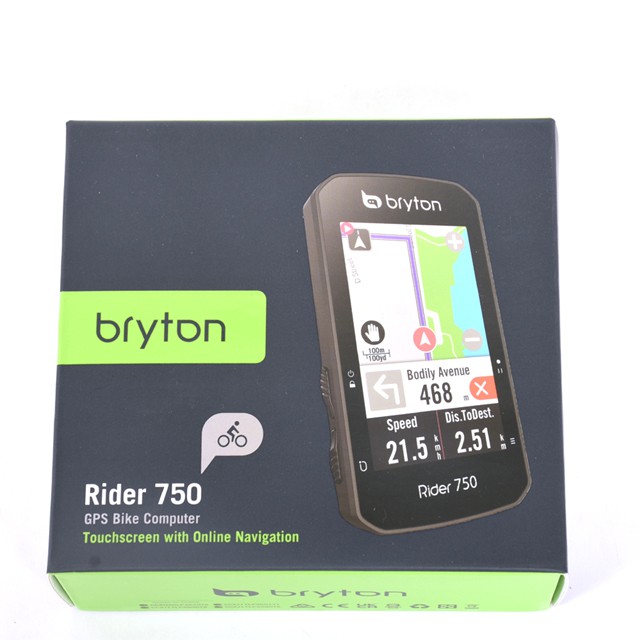 【阿亮單車】Bryton Rider 750E  彩色觸控導航碼錶《B33-644》