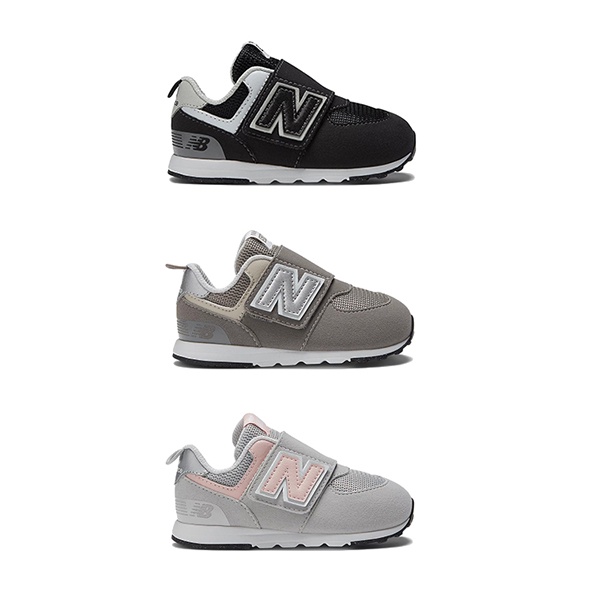 【NEW BALANCE】NB 574 兒童 運動鞋 魔鬼氈 童鞋 小童-NW574BK NW574GR NW574PK