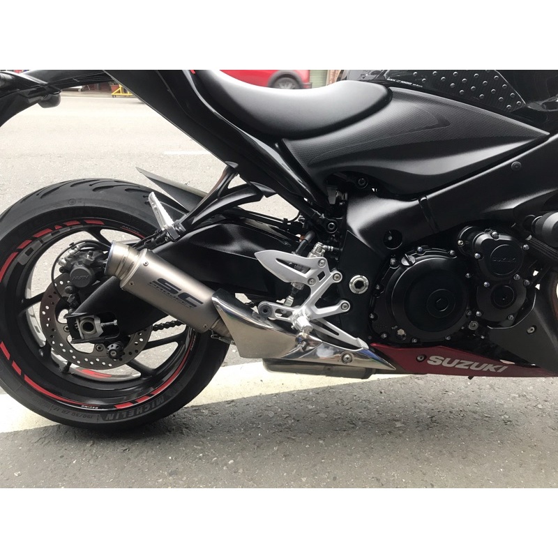 全新直上gsx-s1000中段+鈦合金尾段5500元