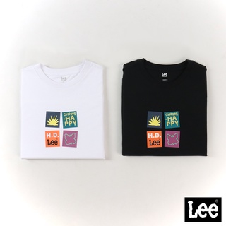Lee 四格可愛圖框短袖T恤 男 Modern LL220189 經典白K14 氣質黑K11