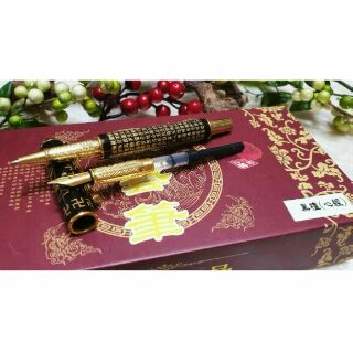 週年慶破盤價~原木鋼珠筆組1組